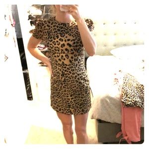 House of Harlow Leopard Dress